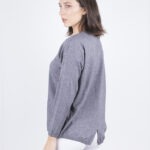 SWEATER ESPALDA CON DOBLE PICO