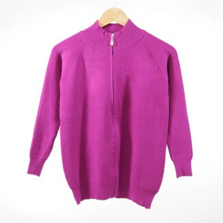 SACO TEJIDO C CIERRE