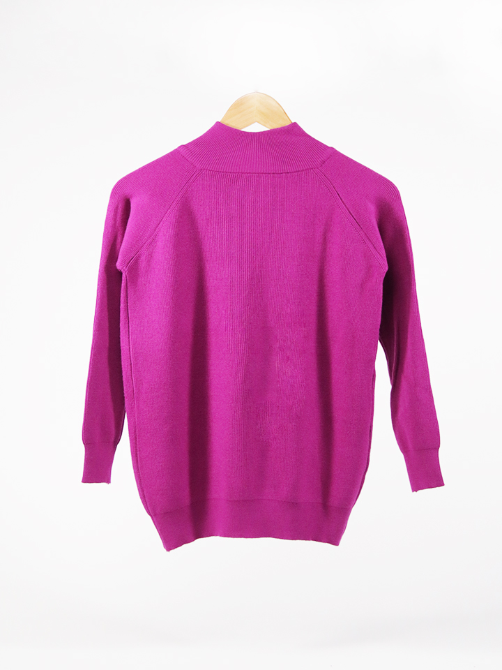 SACO TEJIDO C CIERRE