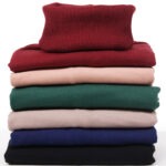 SWEATER POLERA CUELLO ALTO LISO