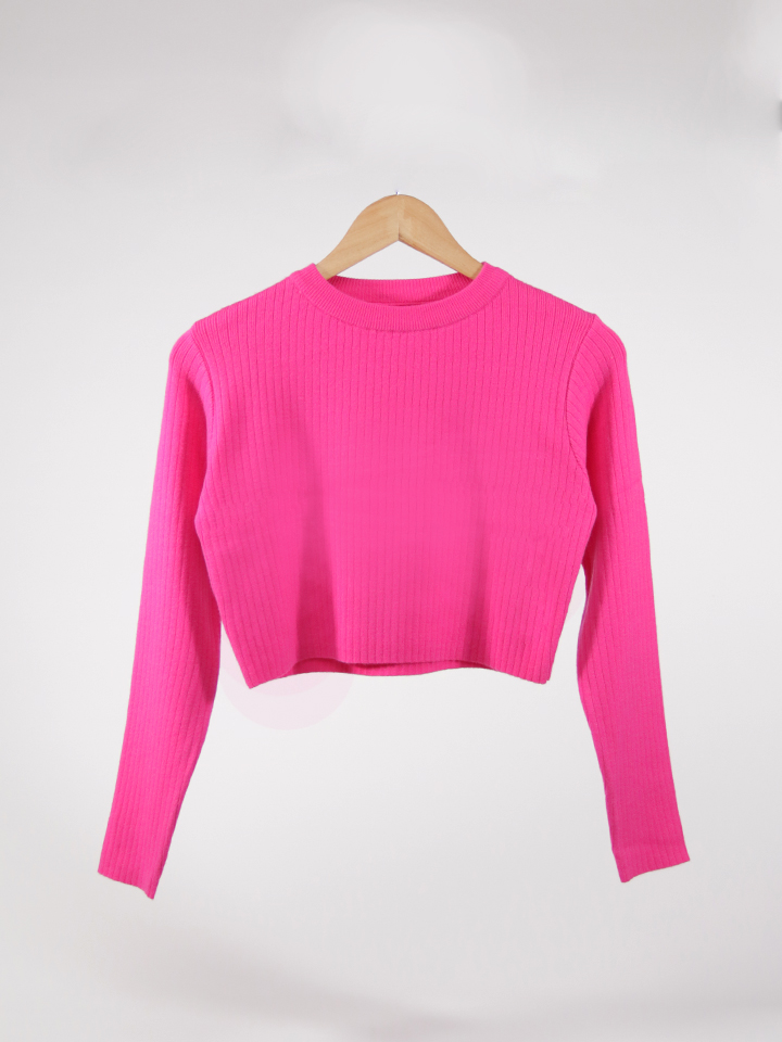 SWEATER CROP TOP SWEATER CROP TOP